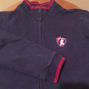 Disneyland full zip track jacket style sweatshirt